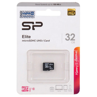 کارت حافظه microSDHC سیلیکون پاور مدل Elite ظرفیت 32 گیگابایت کلاس 10 UHS-I U1 با سرعت 85MB/s